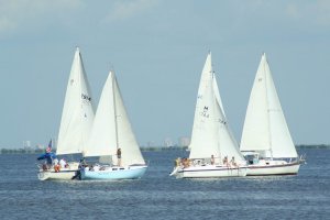 I am beginning to think those boats with cute deck accessories have a tactical advantage